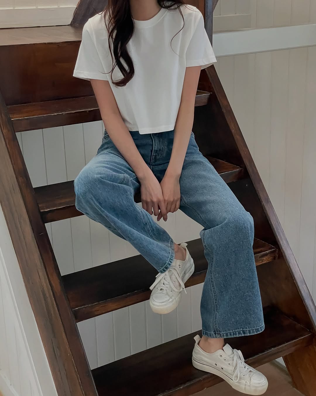 billy banding denim pants