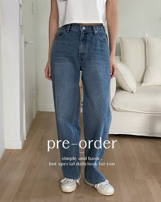 billy banding denim pants