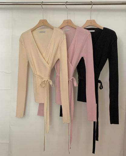 ella wrap knit