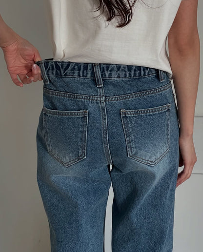 billy banding denim pants