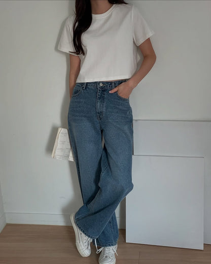 billy banding denim pants