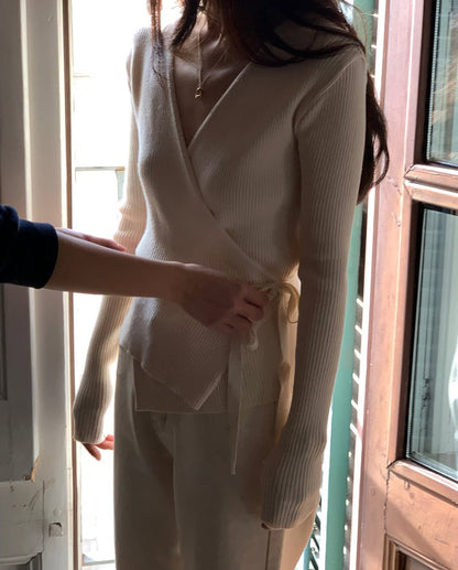 ella wrap knit