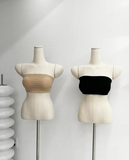 seamless tube top bra